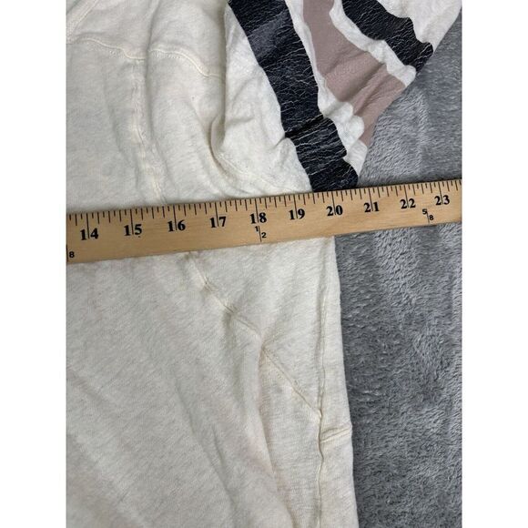 We The Free Gametime Henley Tee Women's Size Medium Cream - Picture 7 of 9